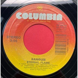 The Bangles Eternal Flame / What I Meant to Say 45 Rock Pop 1989 Columbia